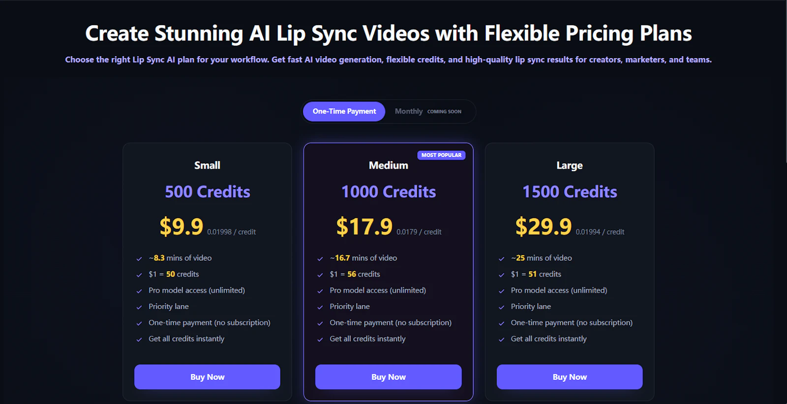 Lip Sync AI Video Generator screenshot 3