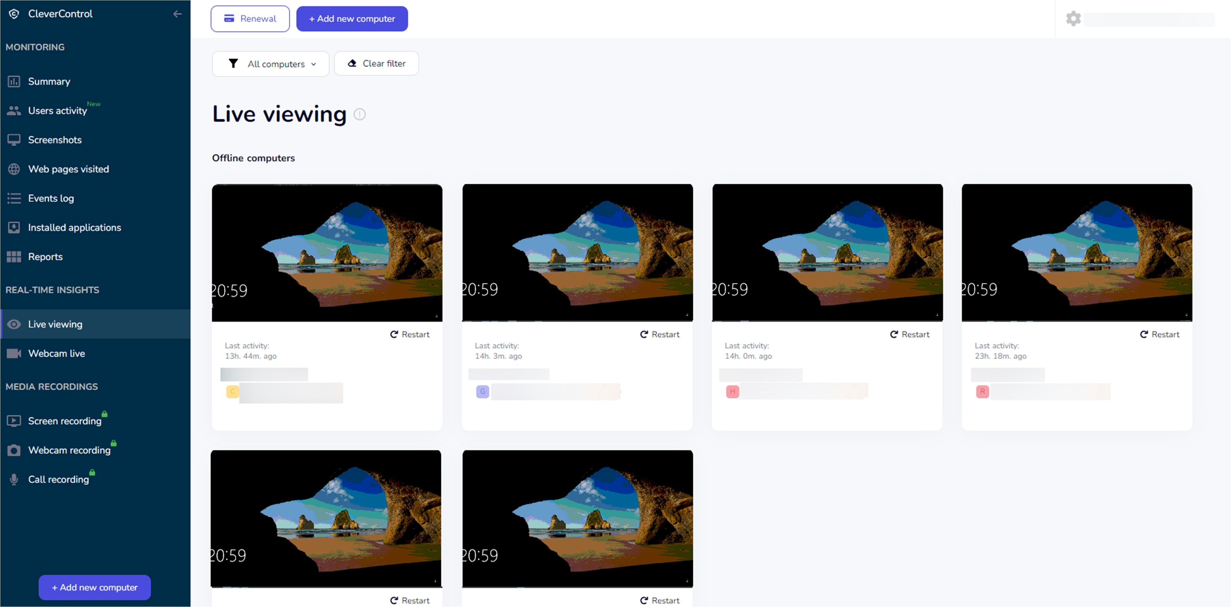 clevercontrol على السحب media 7