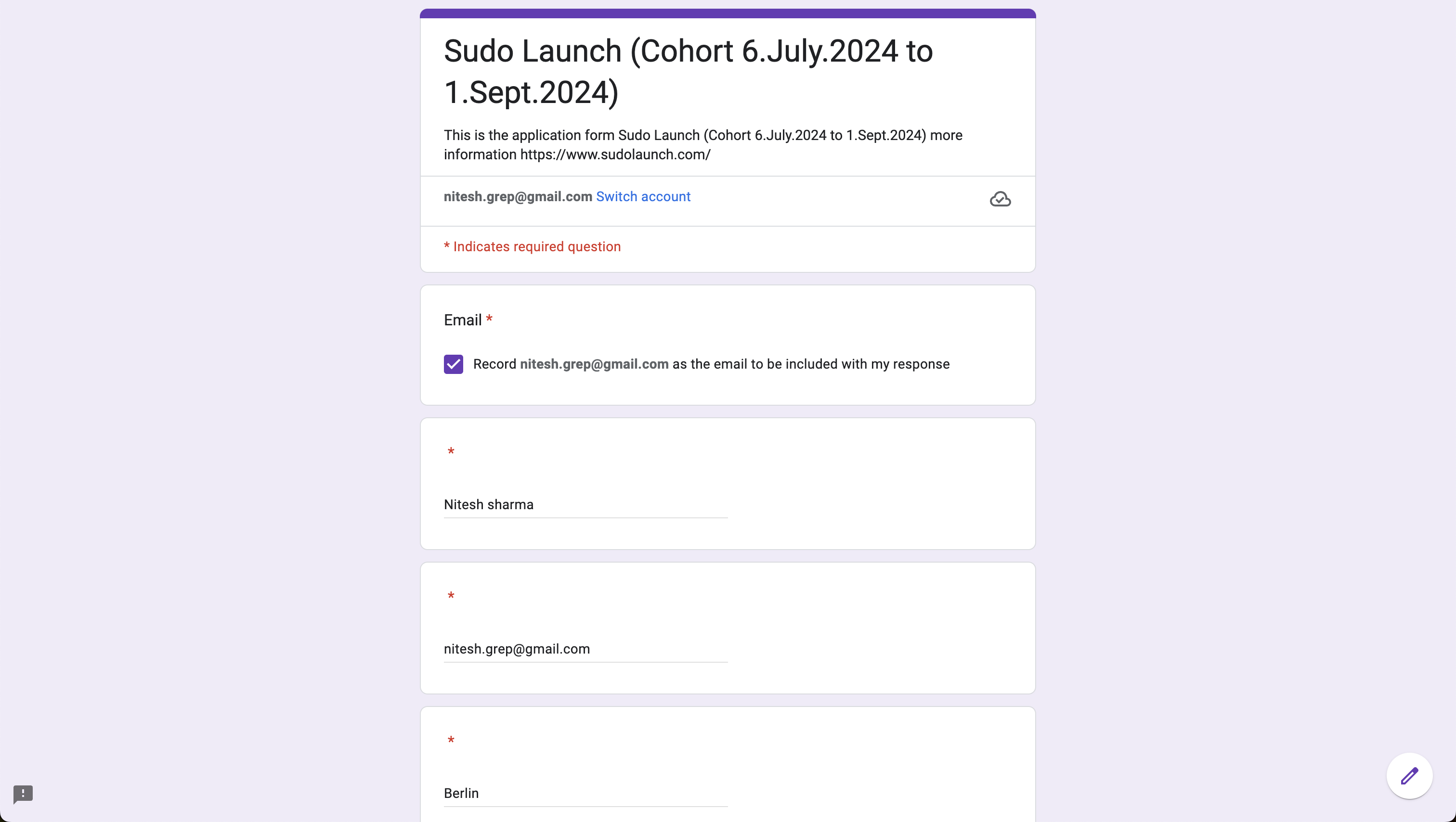 Sudo Launch gallery image