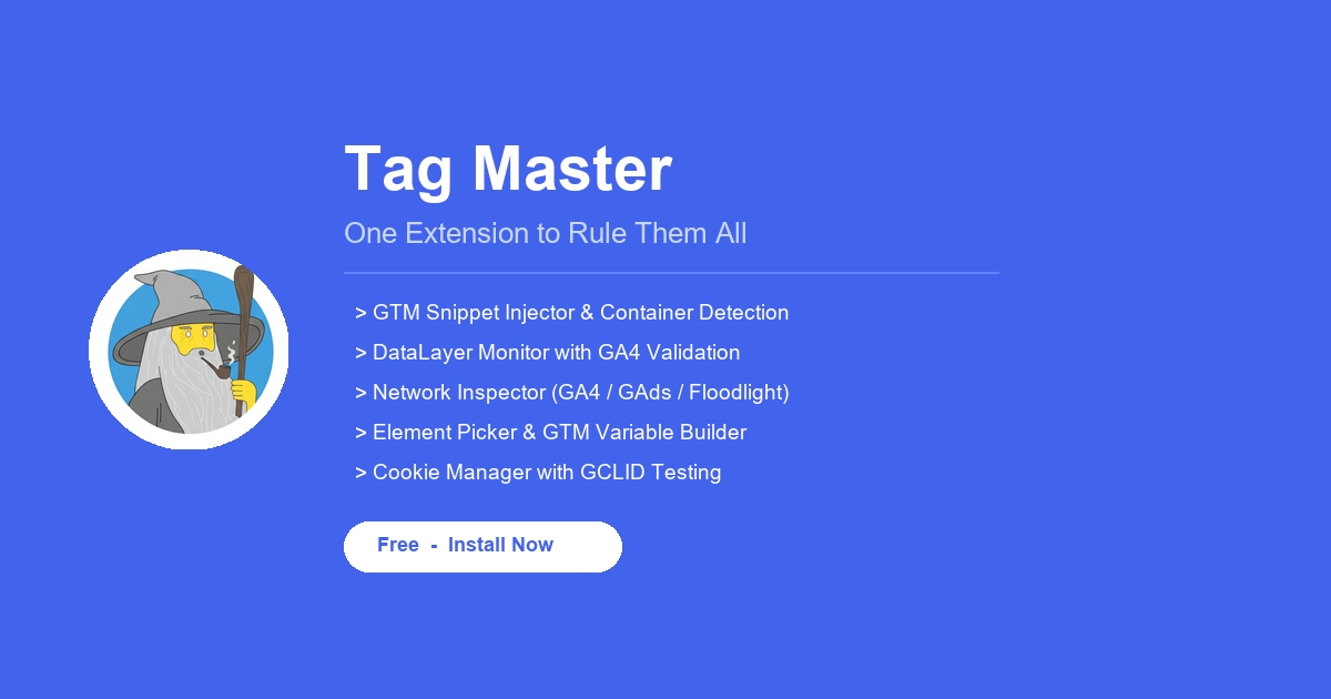 Tag Master - Main product screenshot demonstrating key features and user interface