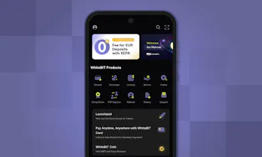 WhiteBit Exchange Android App gallery image