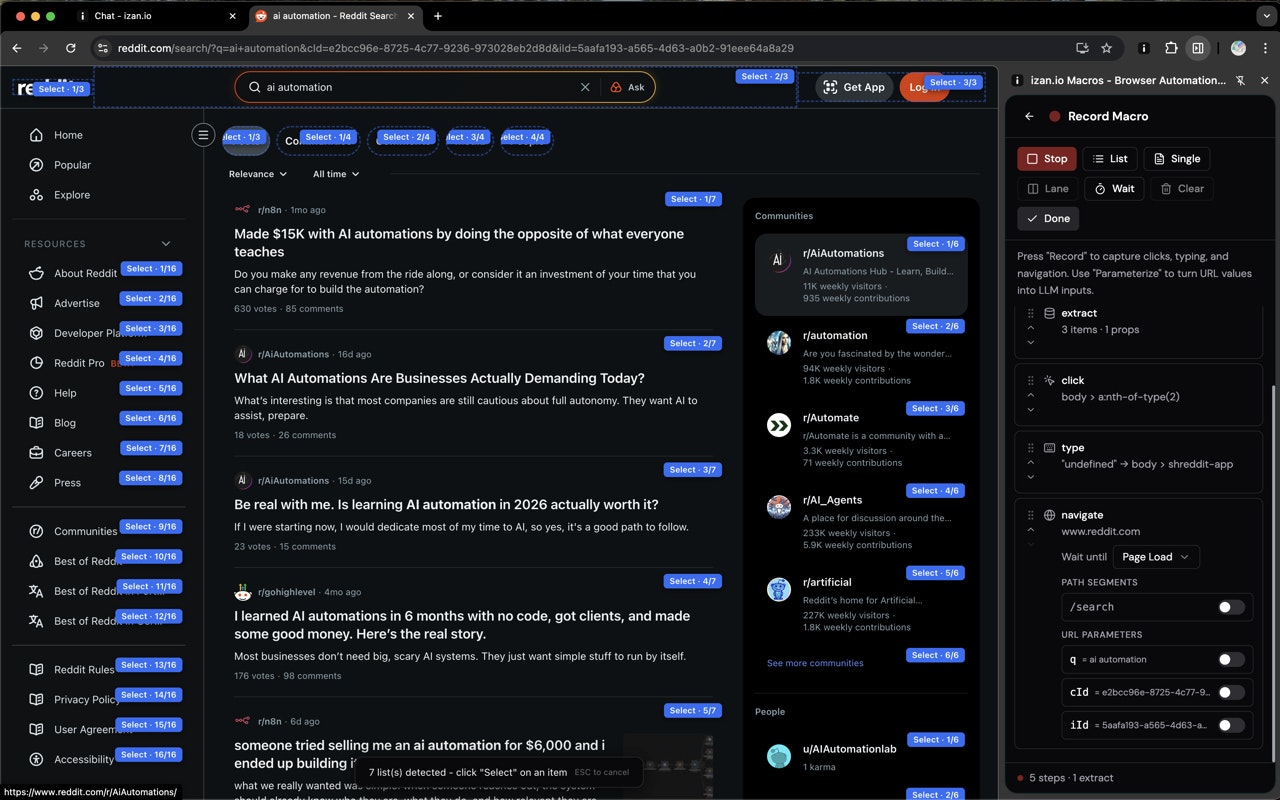 izan.io - Screenshot 5 showing product features and functionality