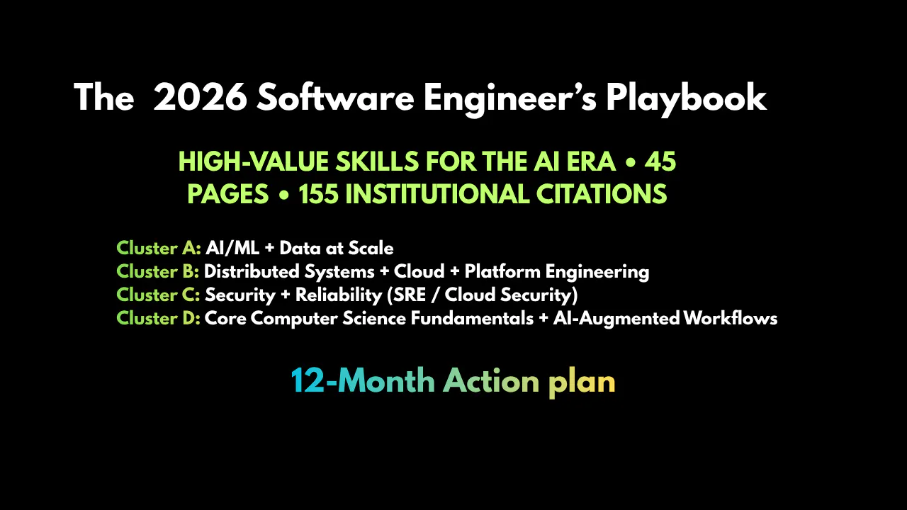 The 2026 Software Engineer's Playbook gallery image