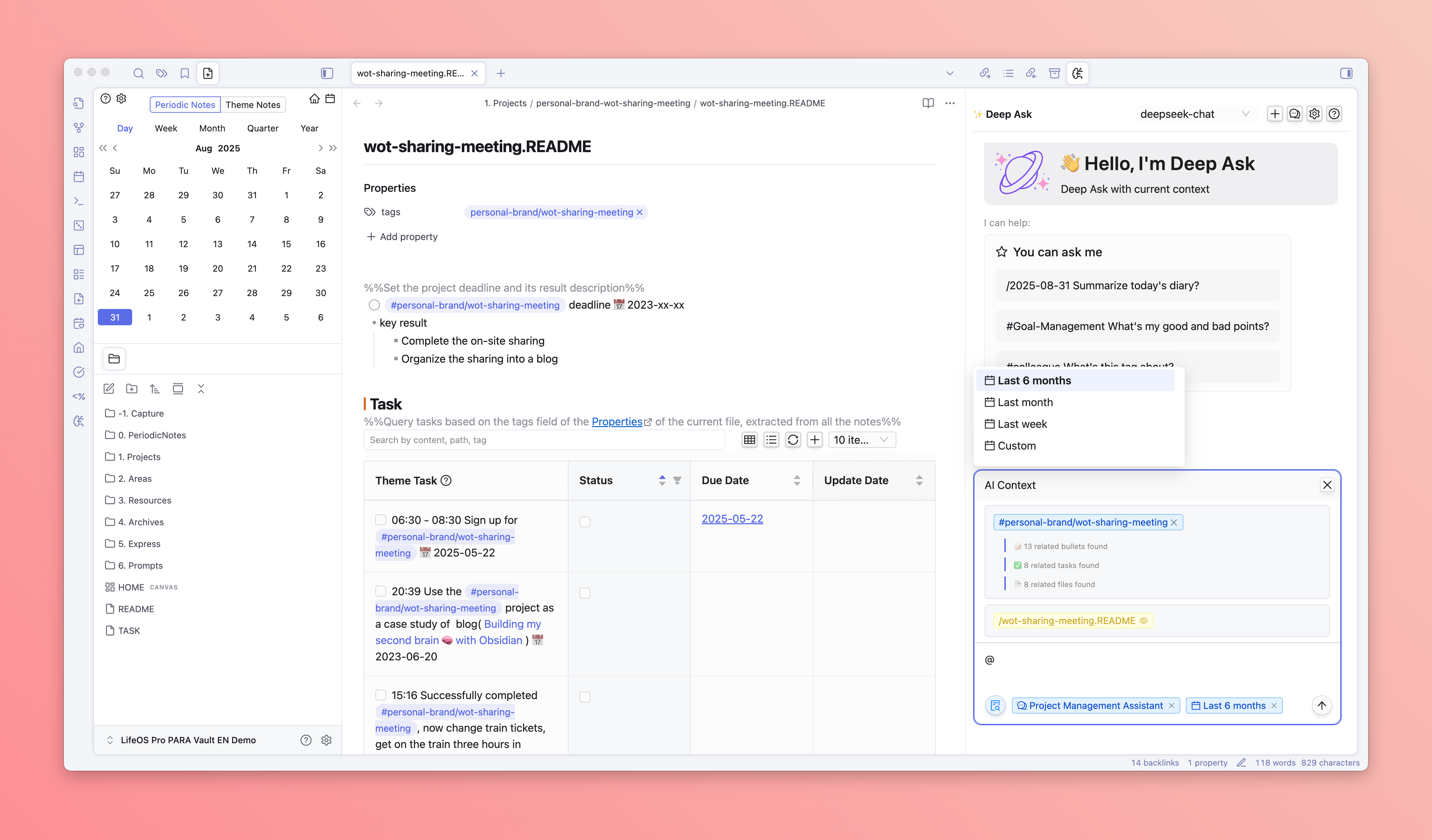Deepask Ai per Obsidian - Il plugin di chat AI Obsidian migliora la gestione della conoscenza media 6