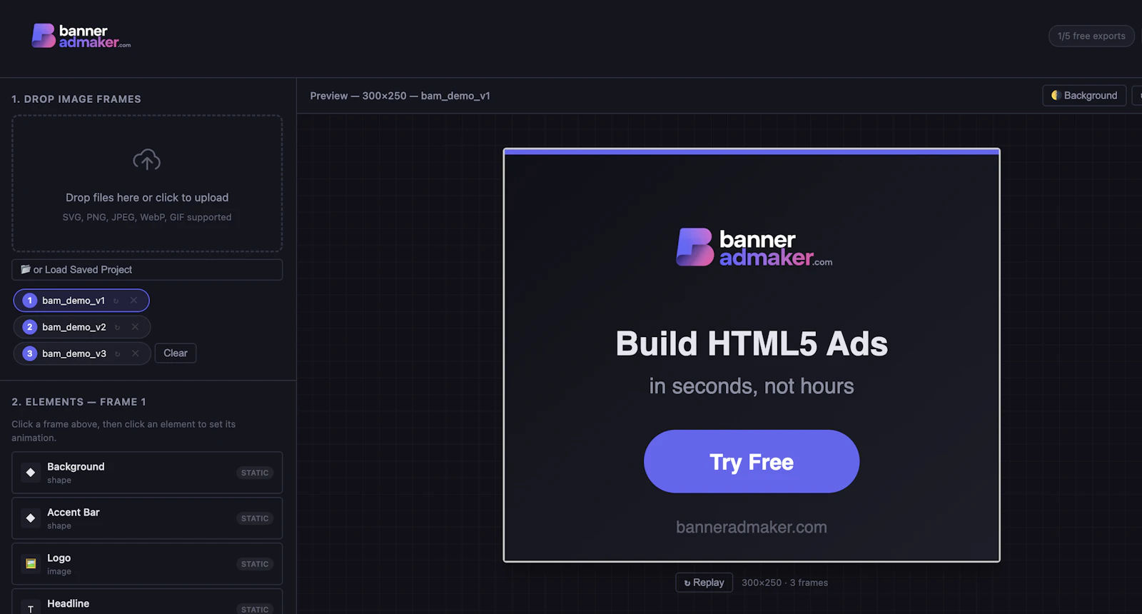 Banner Ad Maker screenshot 1