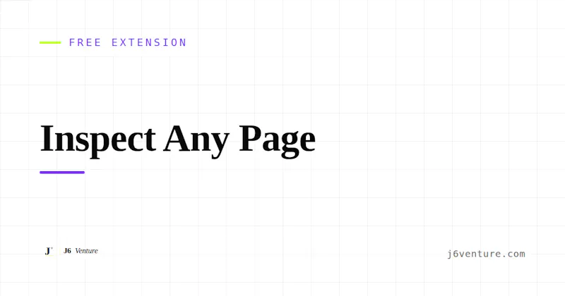SEO Inspector by J6 Venture screenshot 1