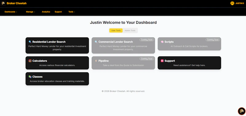 Broker Cheetah screenshot 2