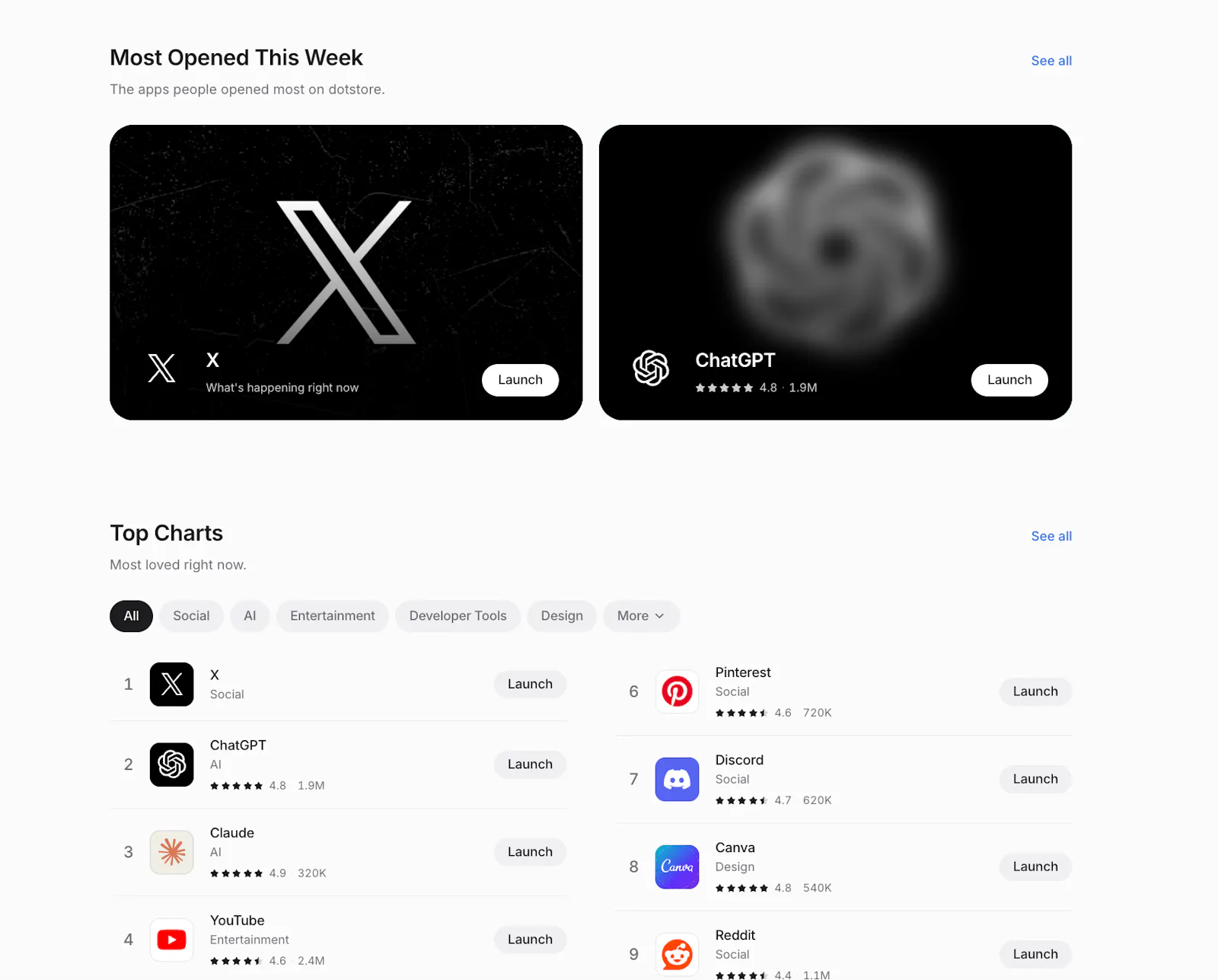 dotstore.io screenshot 2