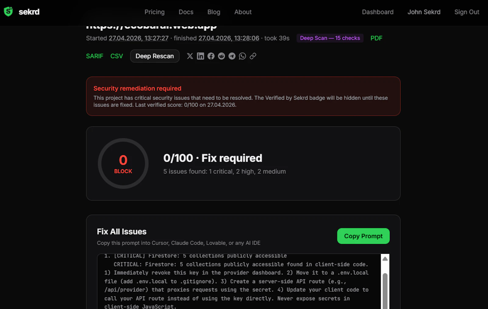 Sekrd screenshot 4