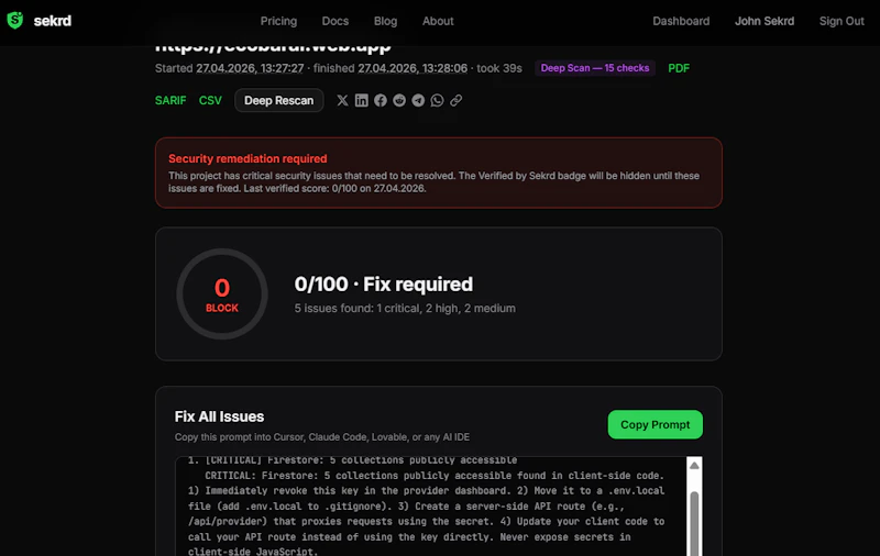 Sekrd screenshot 4