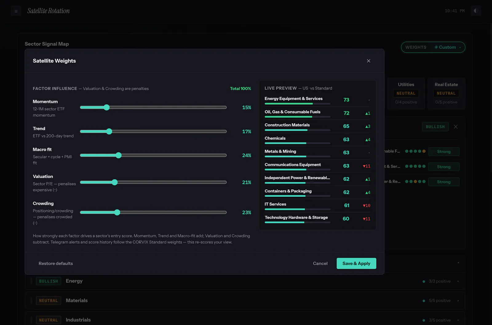 CorvixQuant screenshot 8