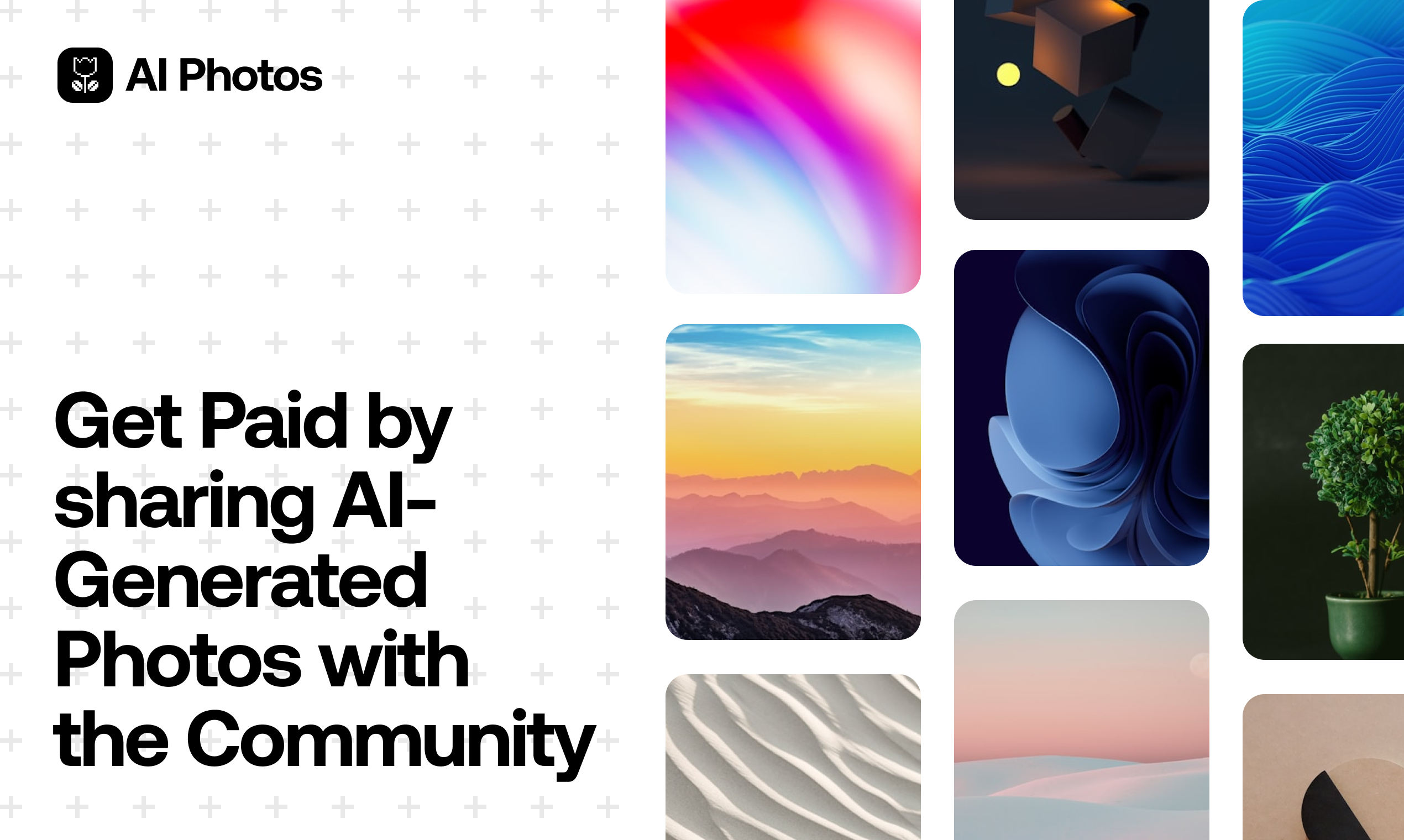 AI Photos - Main product screenshot demonstrating key features and user interface