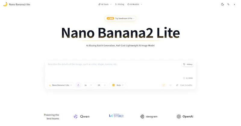 Nano Banana2-lite screenshot 1