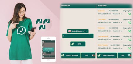 WhatsDM - Direct Message App gallery image