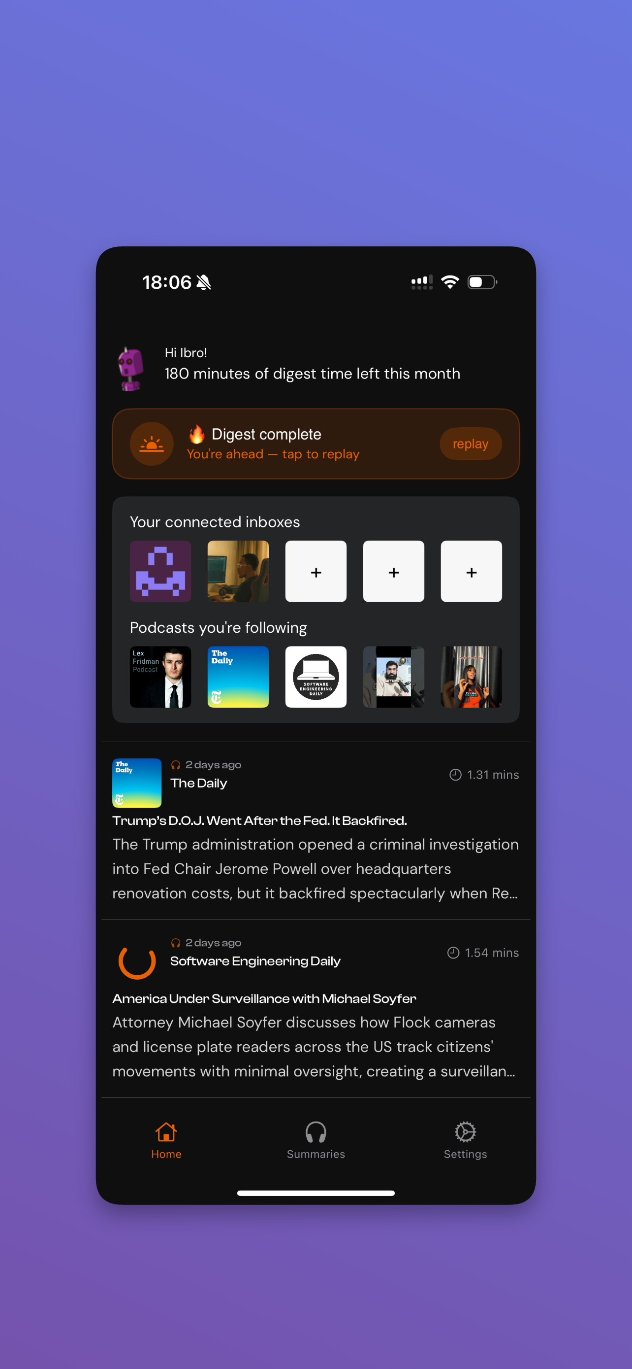 Synchrono - Main product screenshot demonstrating key features and user interface