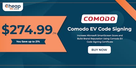 Comodo EV Code Signing Certificate gallery image