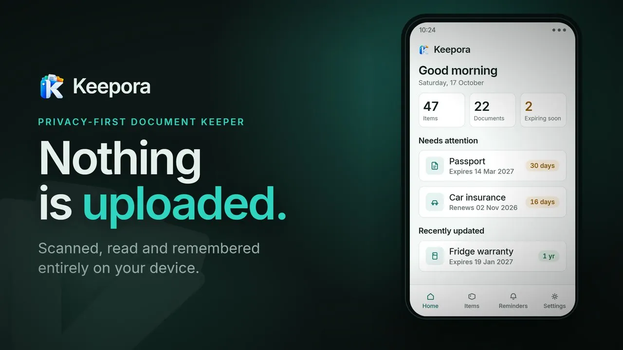 Keepora: Private Organizer gallery image