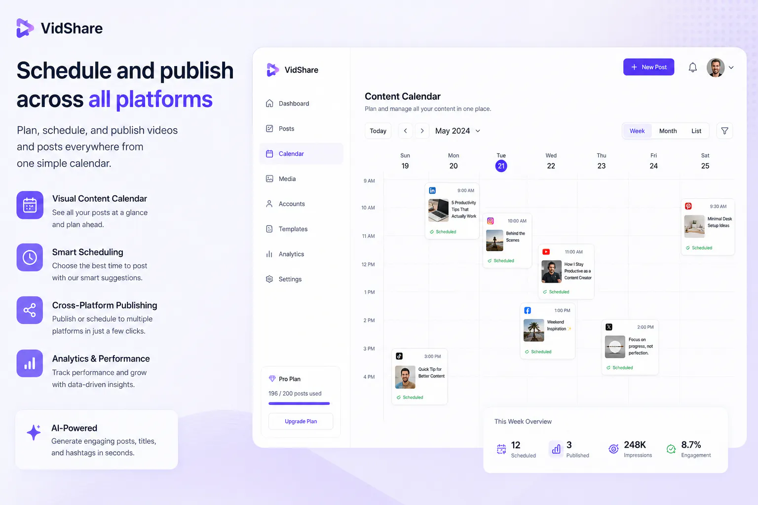 VidShare – Automate Social Posting gallery image