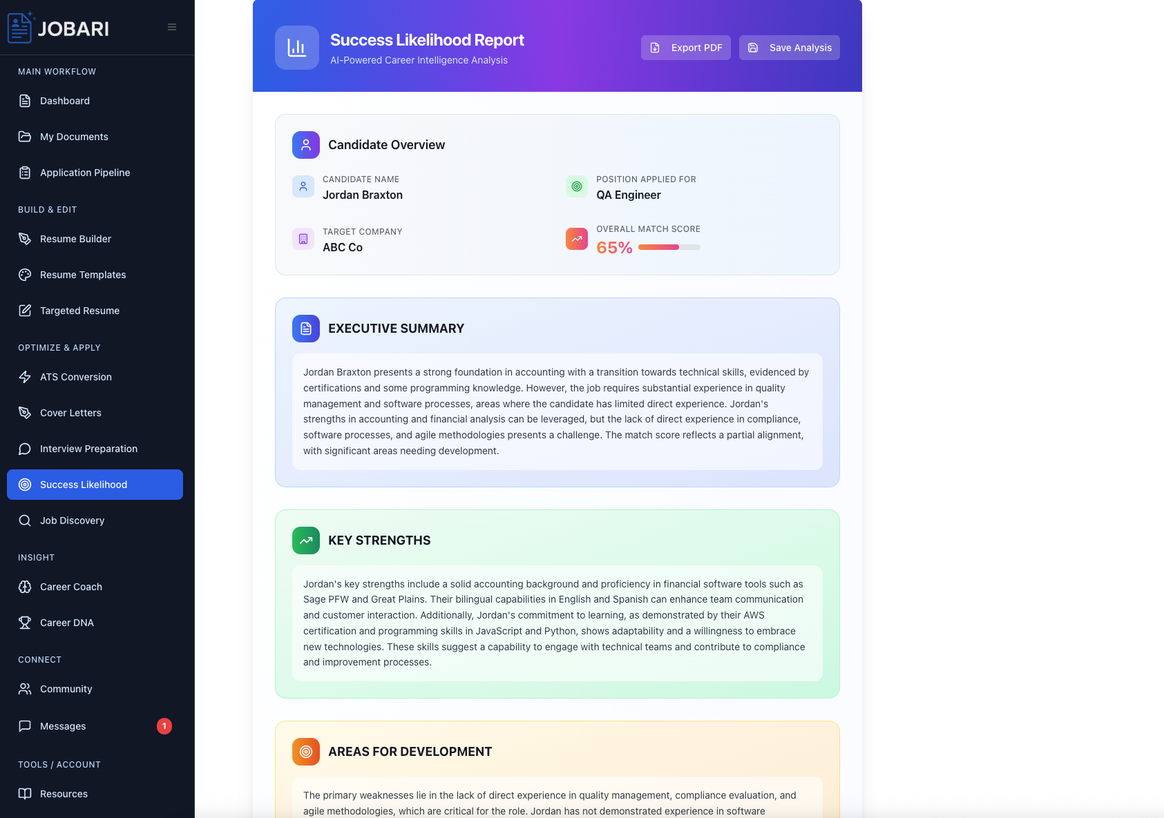 Jobari - Tools for a Smarter Job Search gallery image
