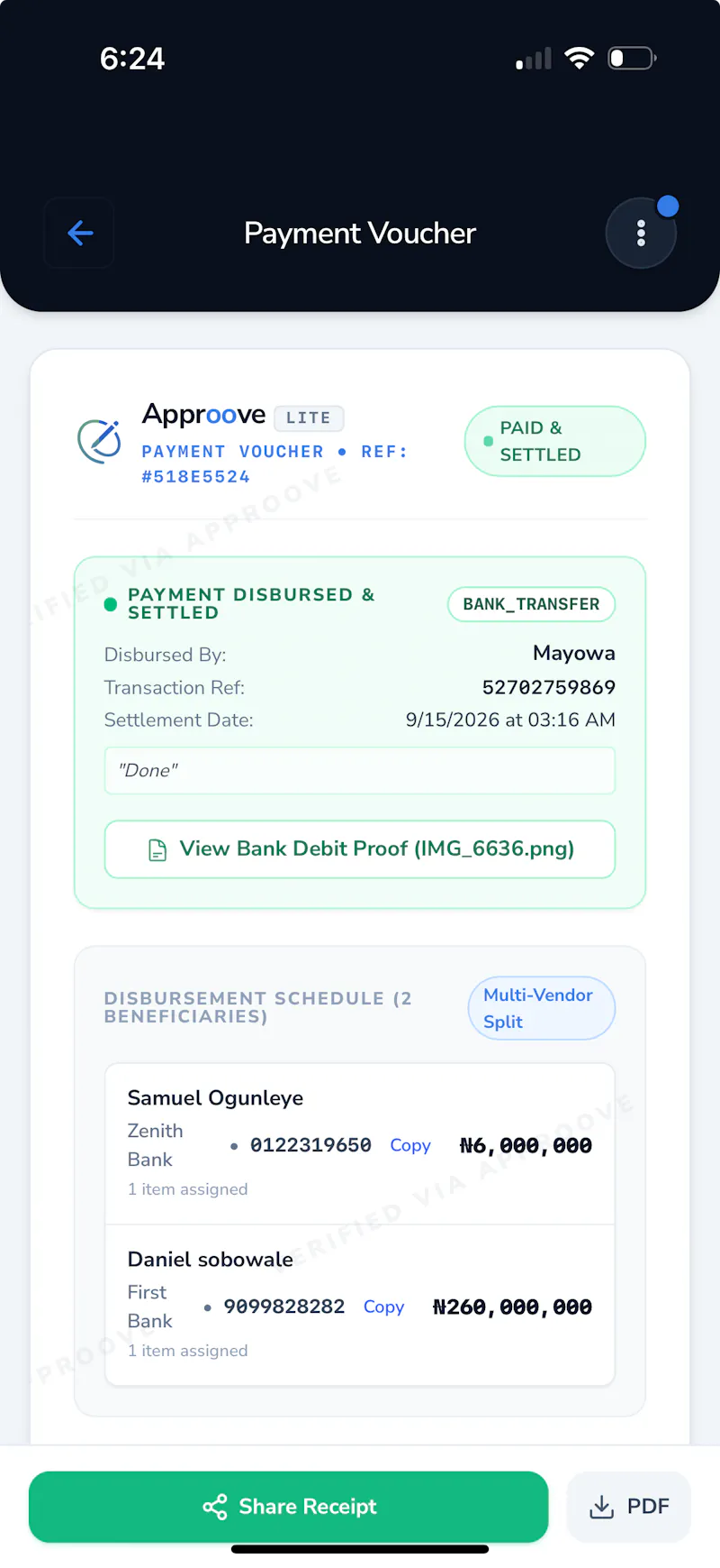 Approove Lite screenshot 4