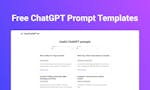 100+ Free ChatGPT Prompt Templates image
