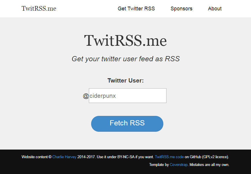 TwitRSS.me gallery image