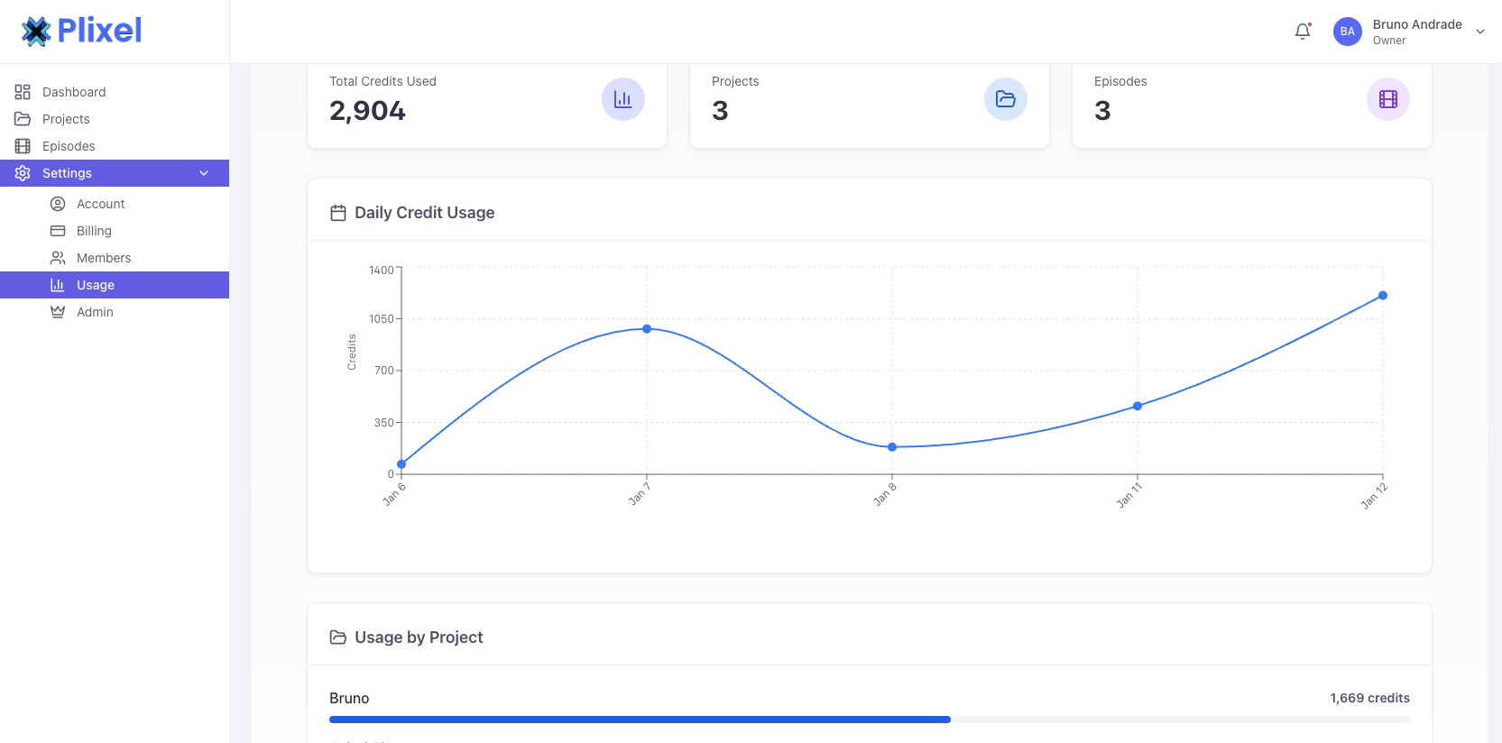 Plixel - Main product screenshot demonstrating key features and user interface