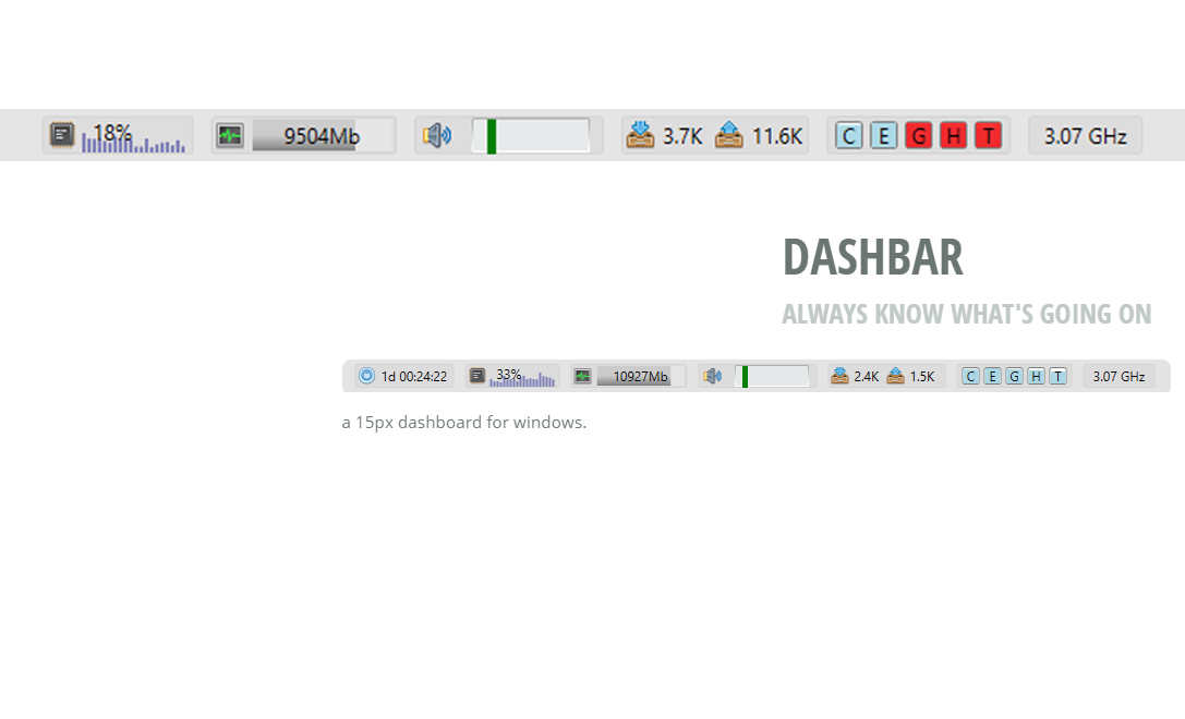 DashBar gallery image
