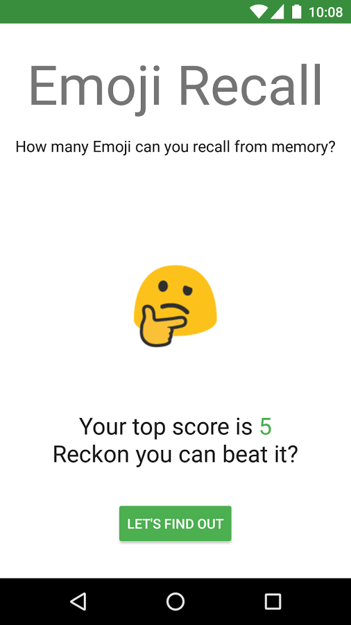Emoji Recall for iOS and Android gallery image