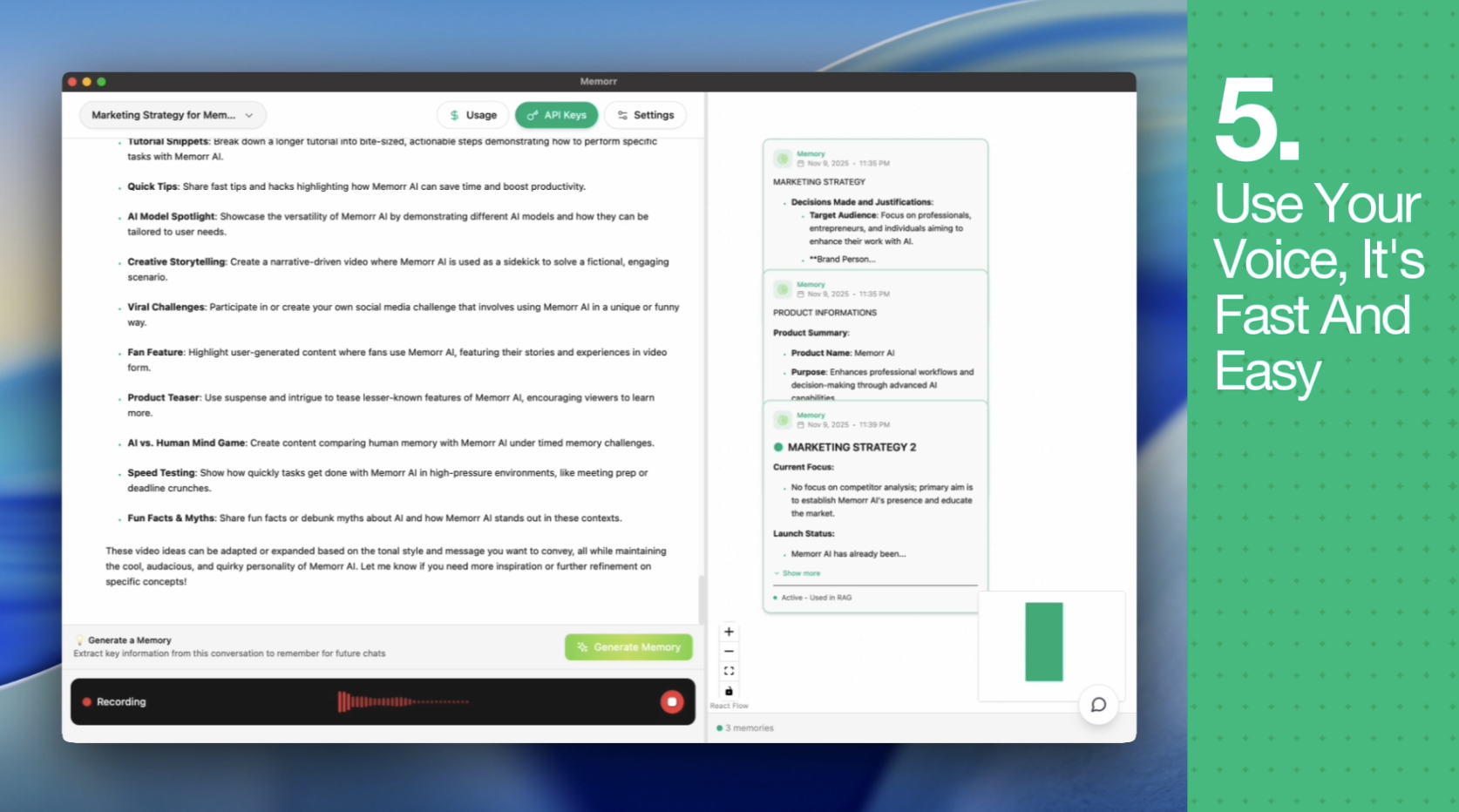 Memorr.ai gallery image