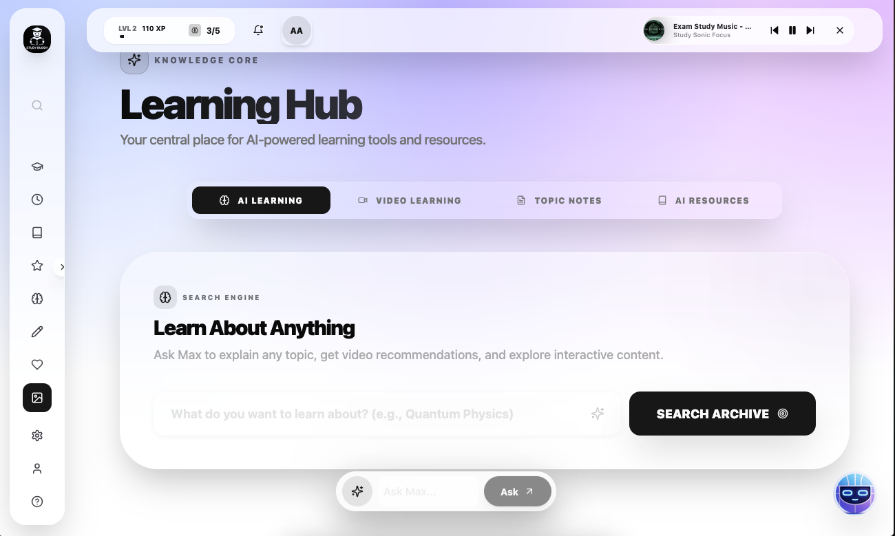 StudyBudAI gallery image