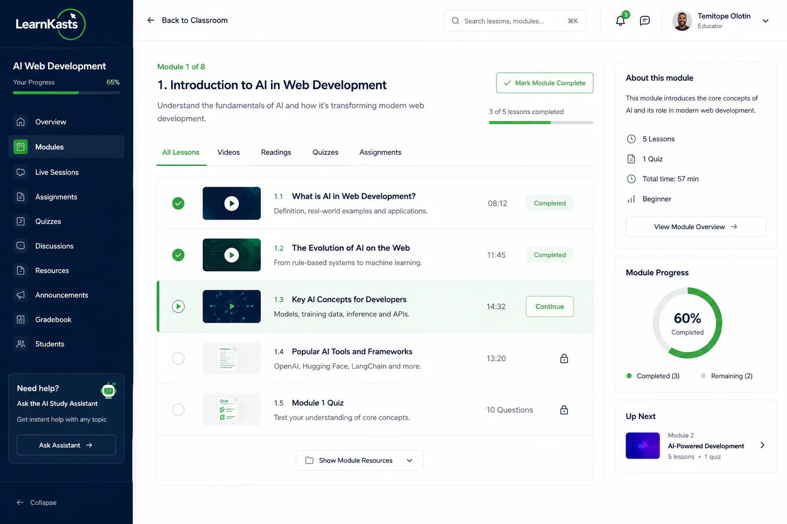 Learnkasts gallery image