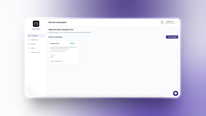 FirstBatch screenshot 2
