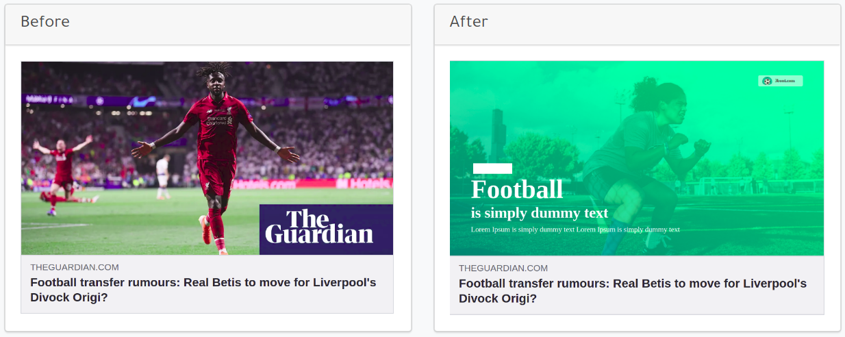 Imageiry | Dynamic API for Graph images gallery image