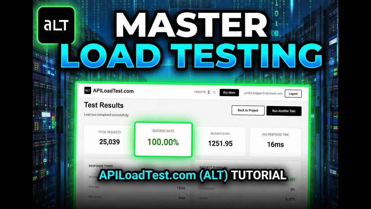 ALT - API Load Test without fuss gallery image