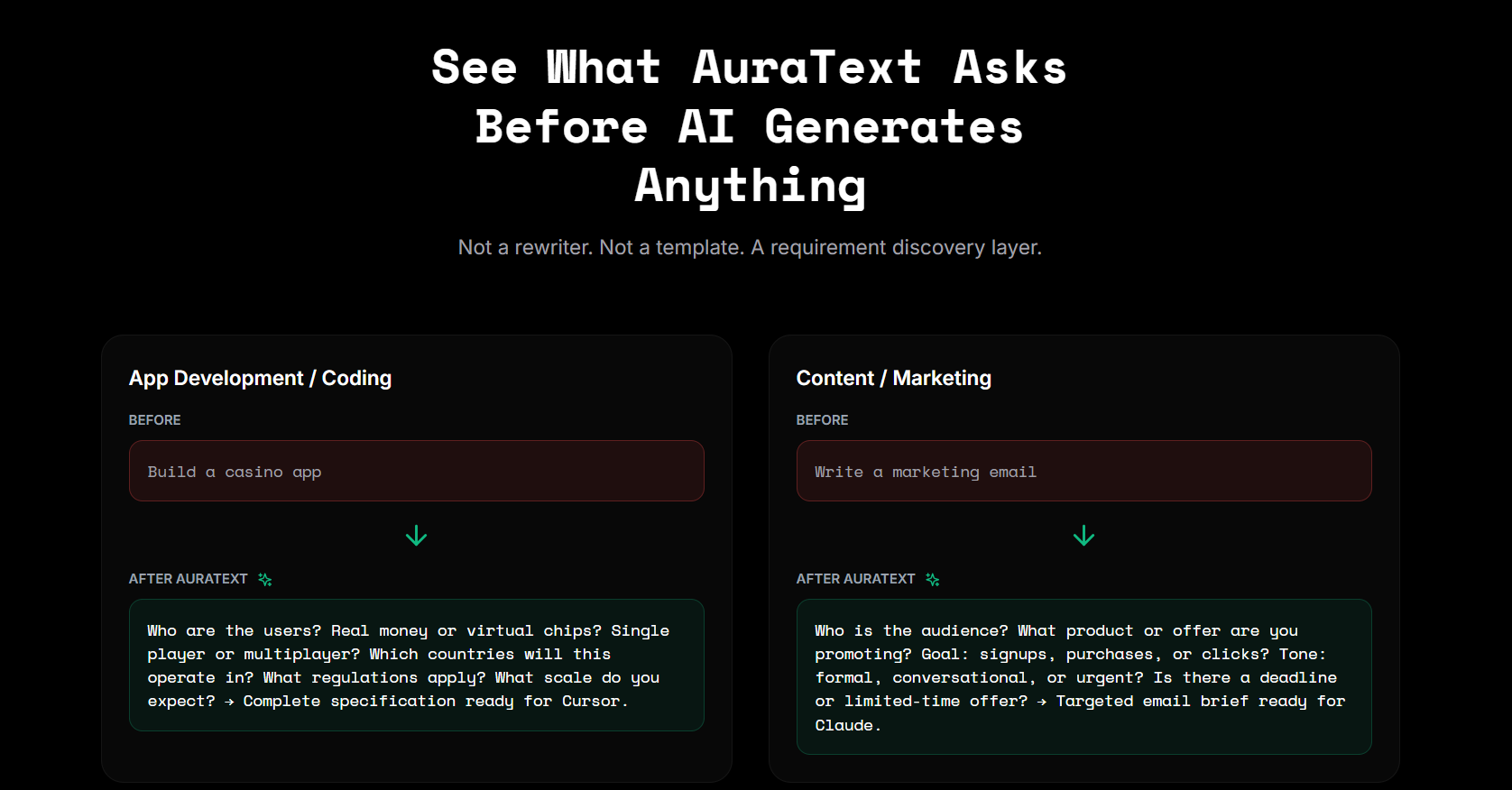 AuraText gallery image