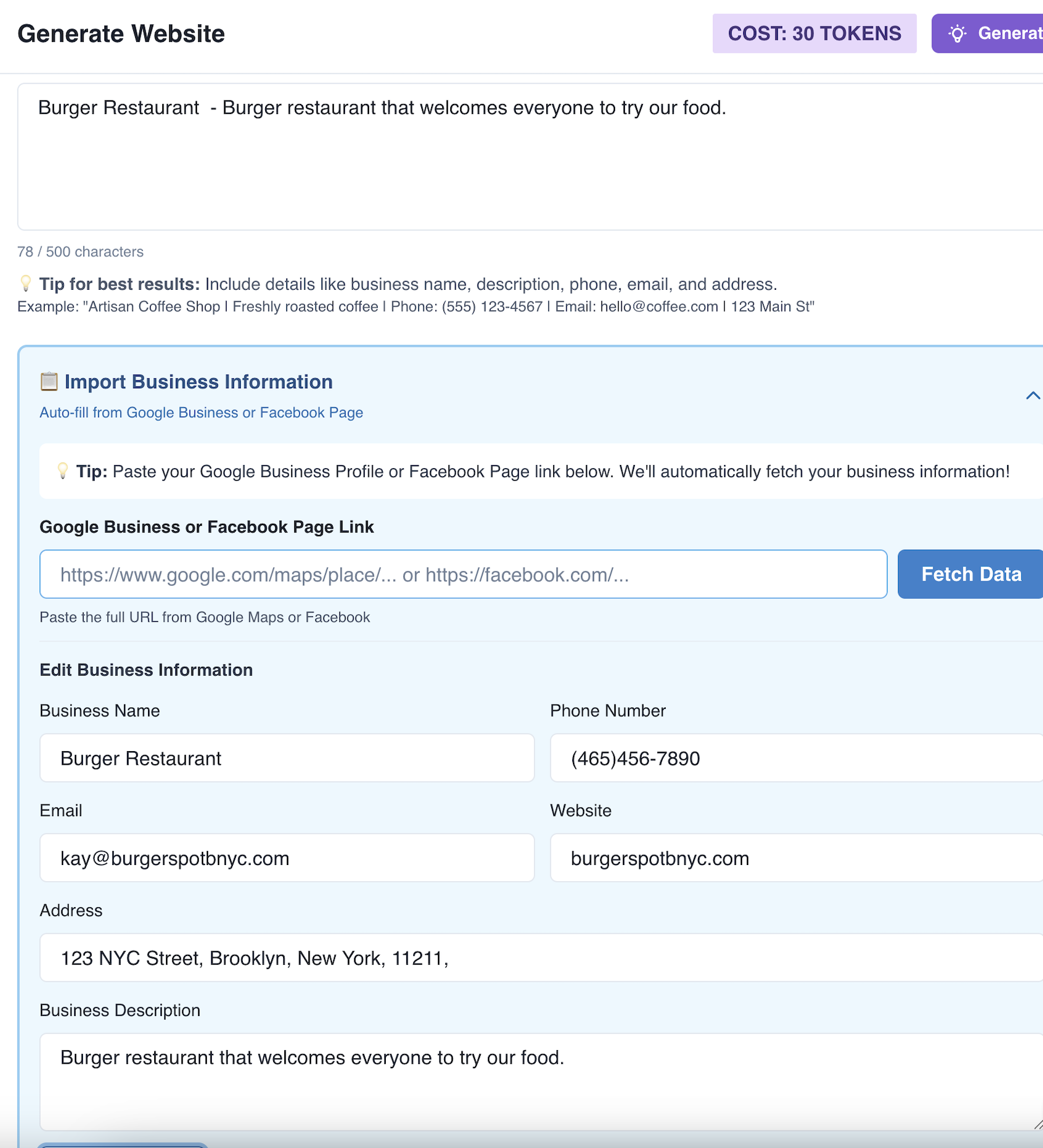 SpiderWebAi - Screenshot 3 showing product features and functionality