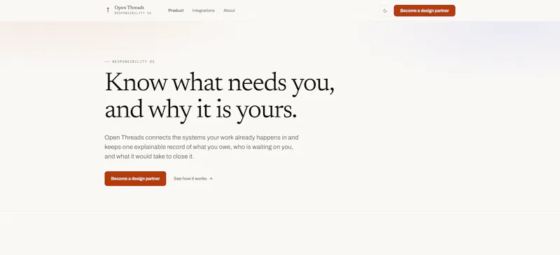 Open Threads screenshot 1