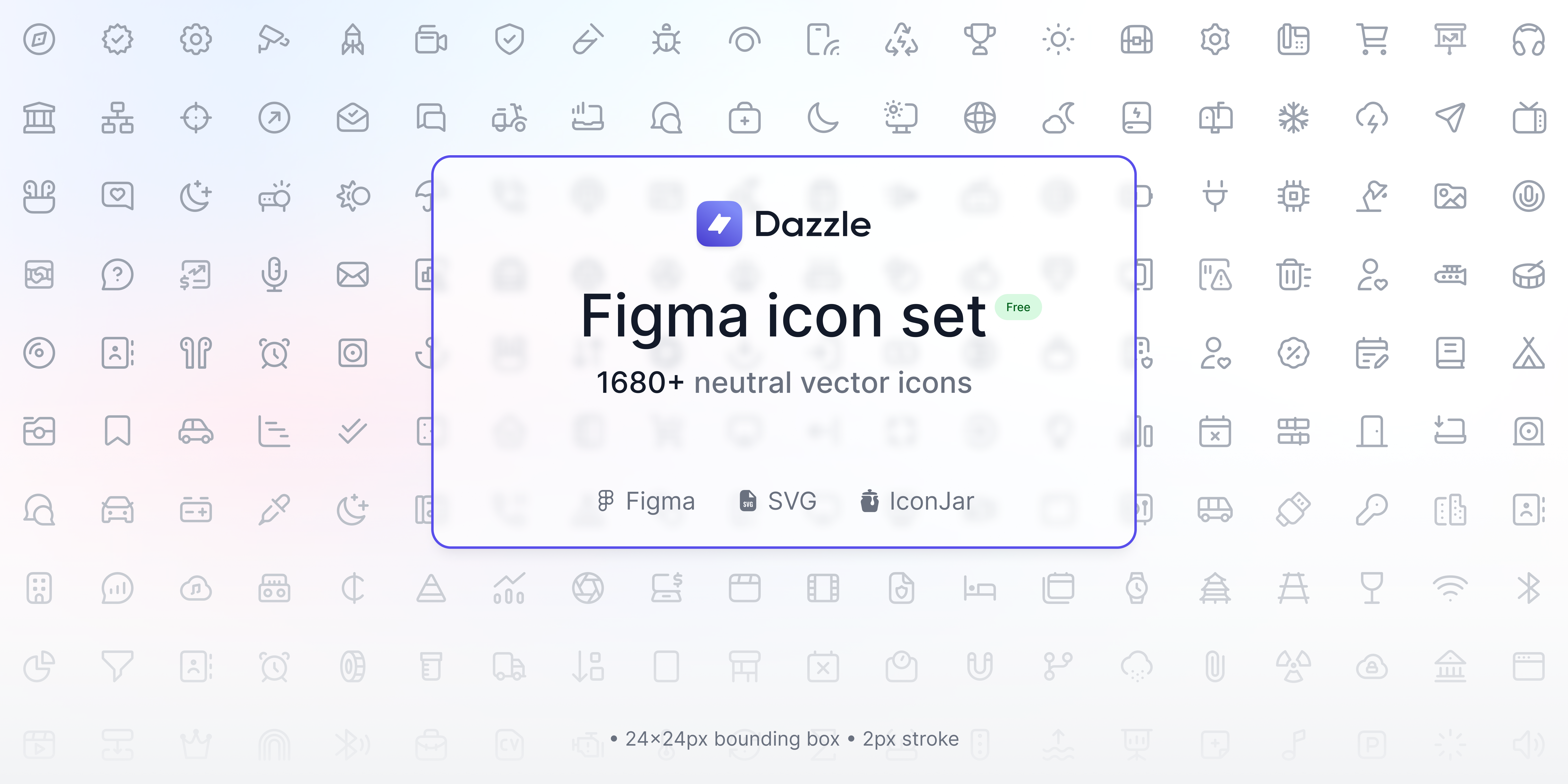 Dazzle UI simgesi kütüphanesi - 1.680 ücretsiz media 1