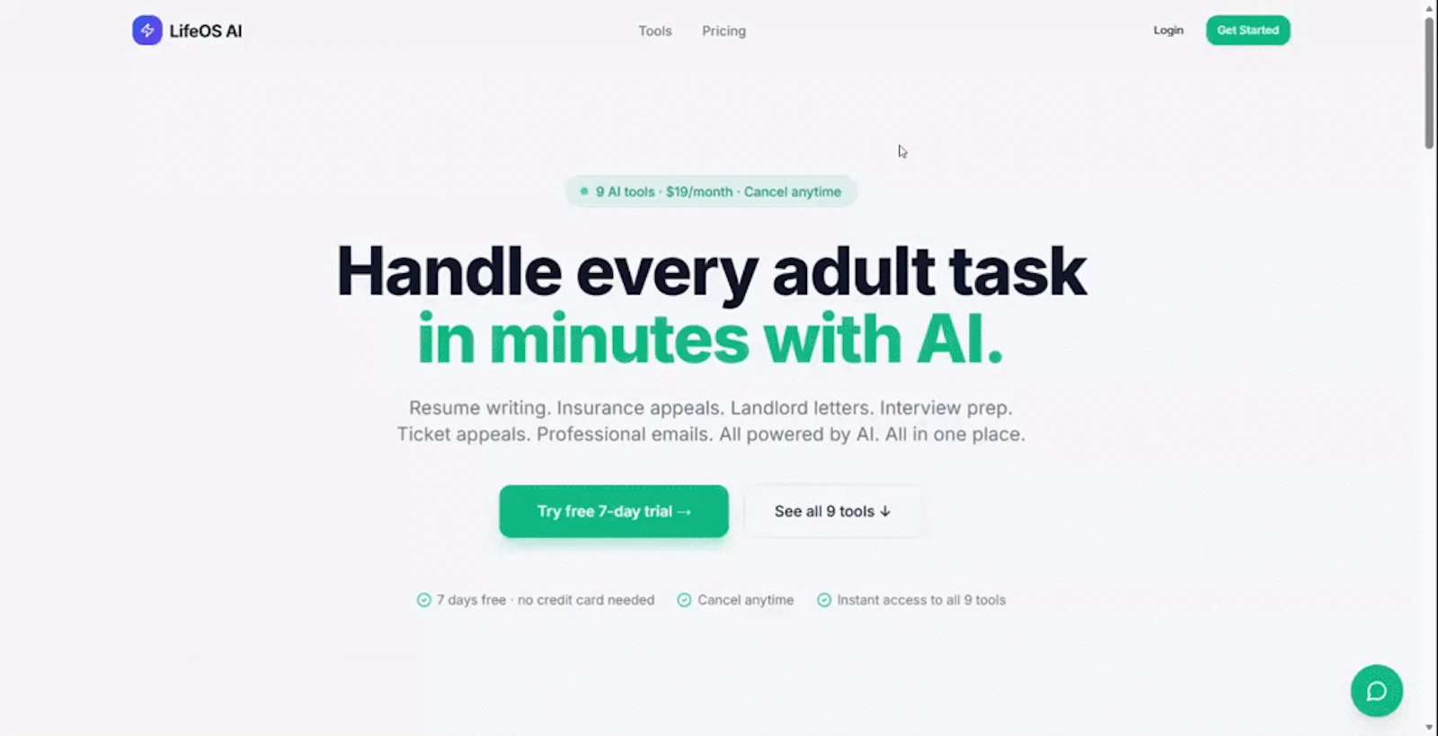 LifeOSAI screenshot 1 (video preview)