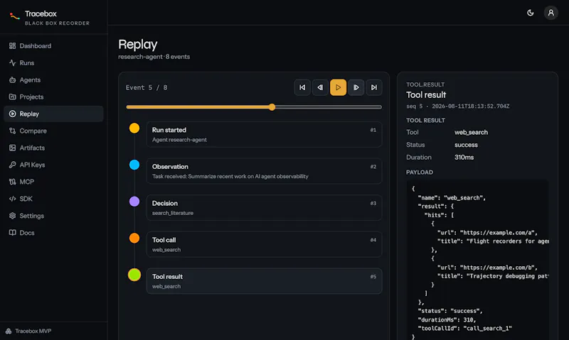 Tracebox screenshot 4