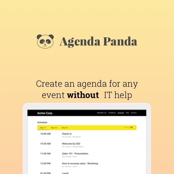 Agenda Panda media 1