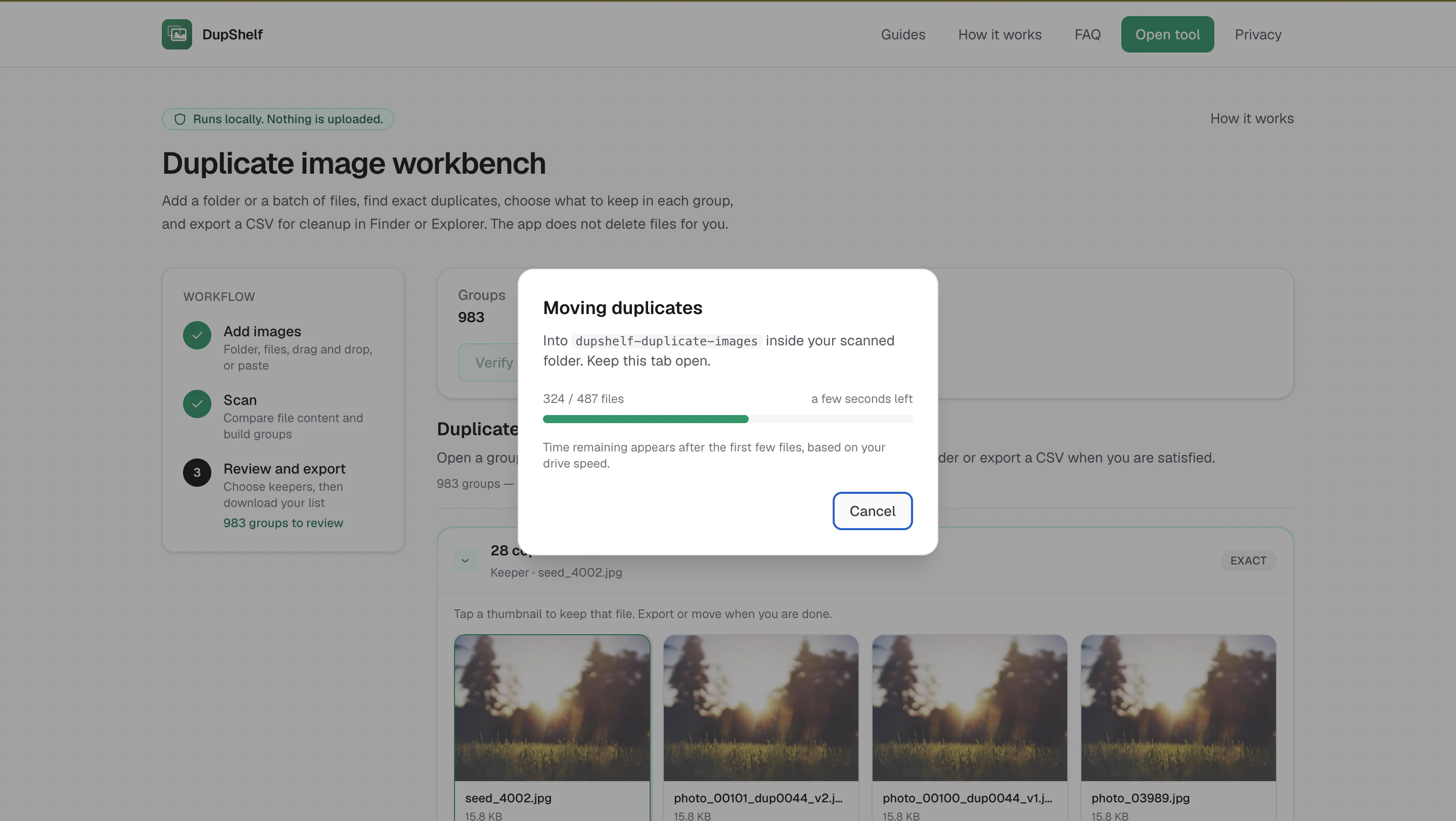 DupShelf screenshot 4
