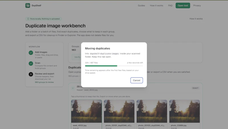 DupShelf screenshot 4