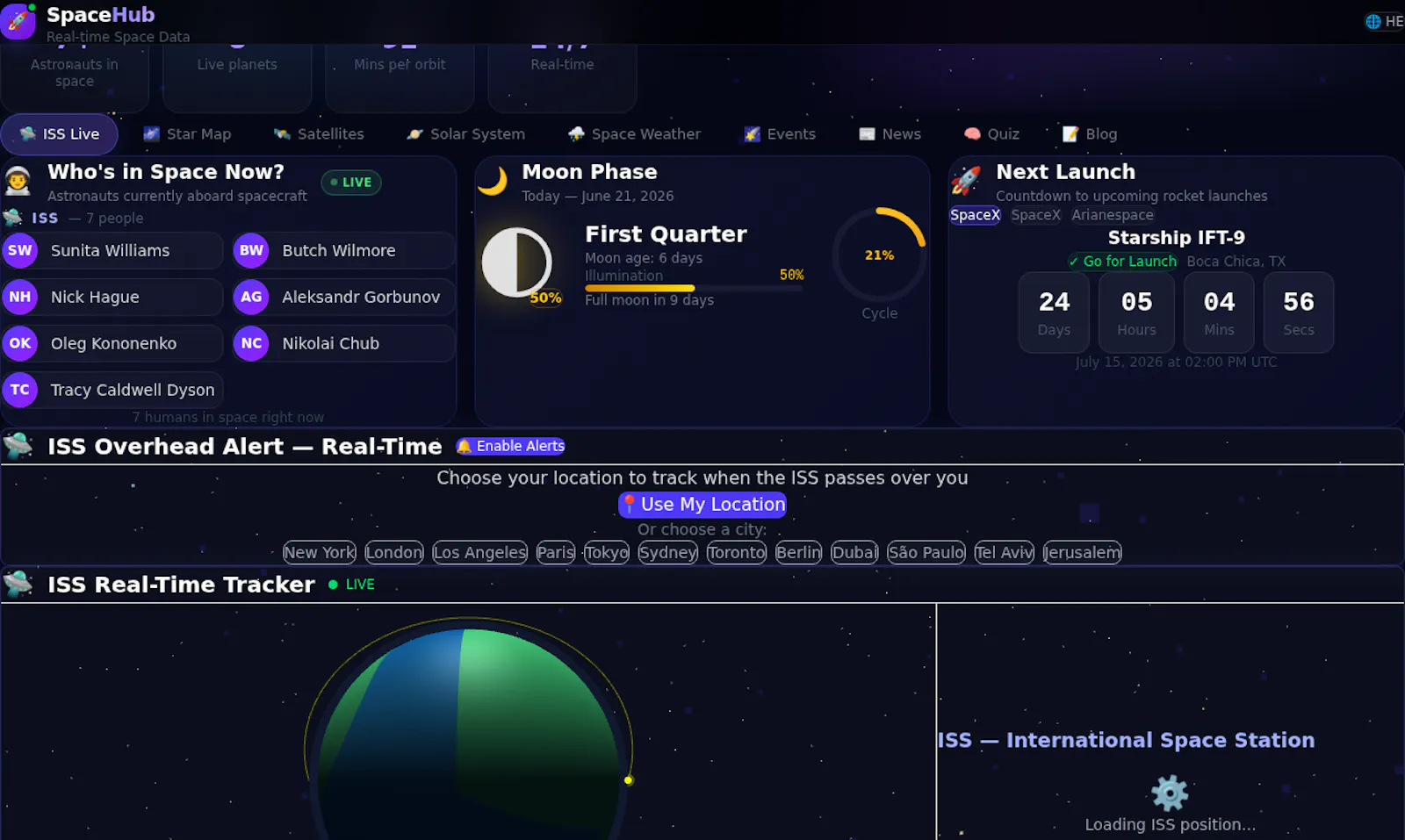 SpaceHub screenshot 1