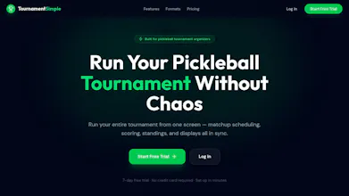 TournamentSimple — Pickleball Software gallery image