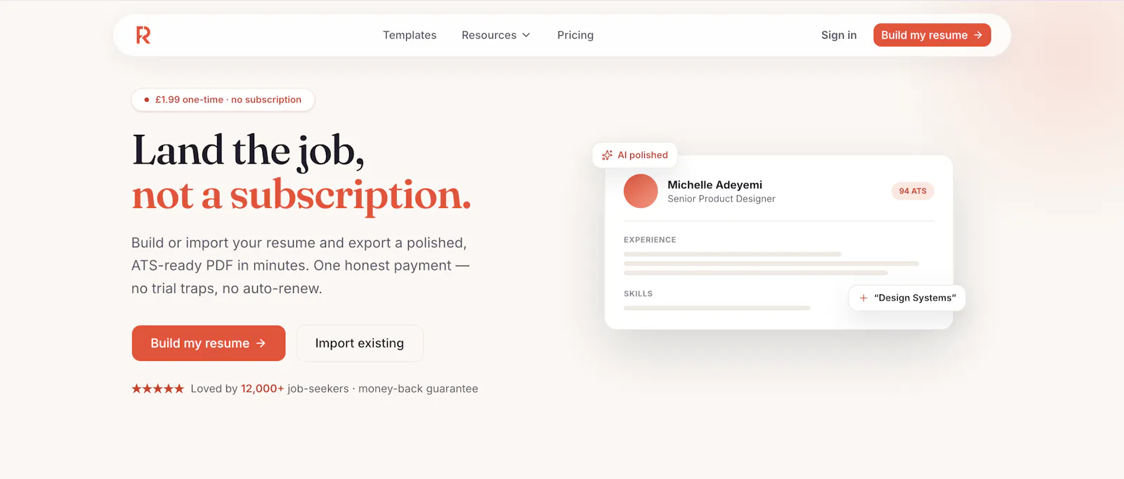 Resuvia screenshot 1