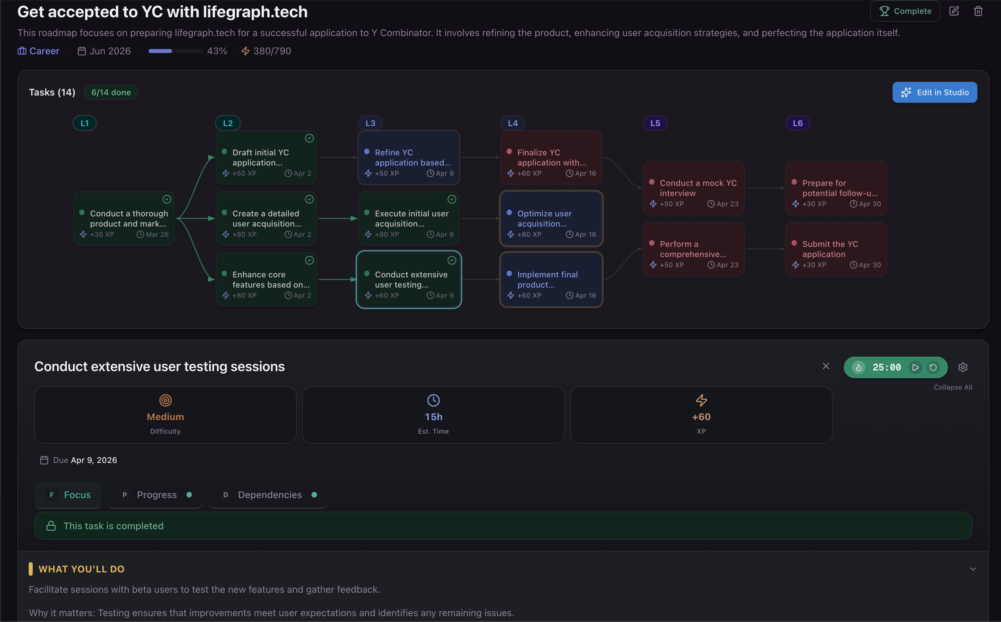 LifeGraph gallery image