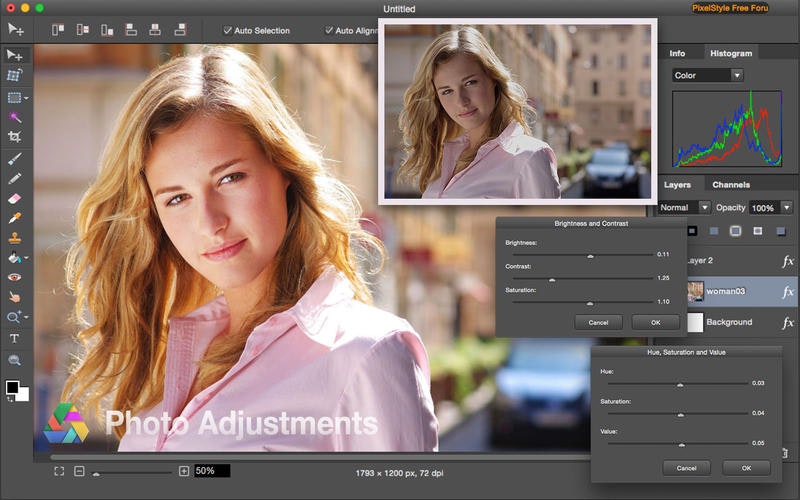 MacのPixelStyleフォトエディター media 4