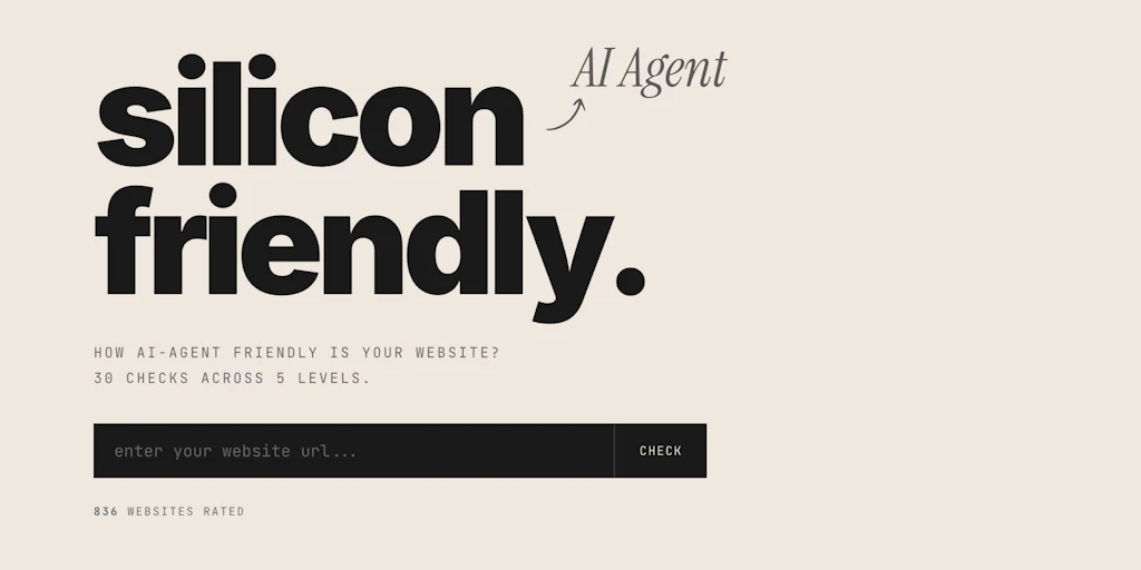 Silicon Friendly:評估您的網站對 AI 的友善程度(從 L0 到 L5)